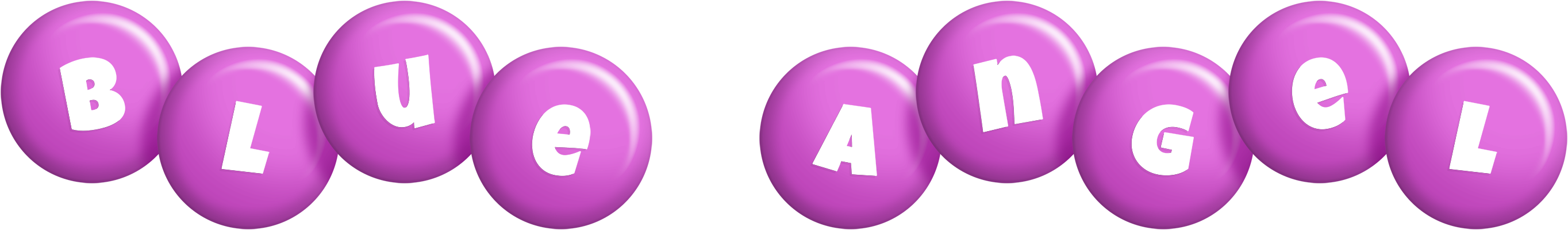 Blue Angel candy-purple logo